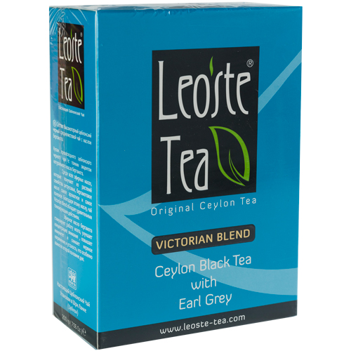 LEOSTE  VICTORIAN BLEND черный чай 200 гр Берамот