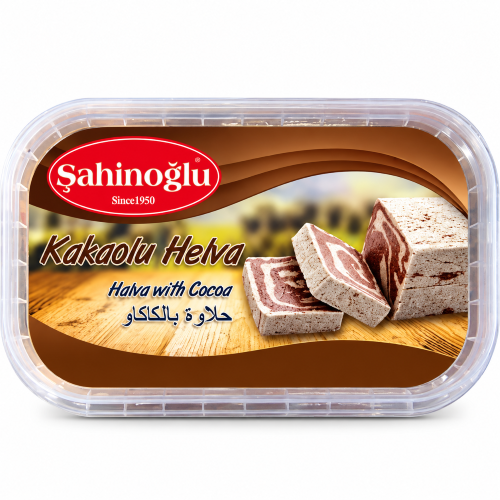 SAHINOGLU Кунжутная халва 250 г с какао