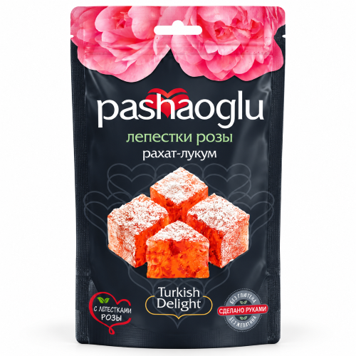 PASHAOGLU Рахат-лукум 150 г лепестки розы
