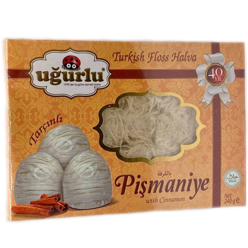UGURLU Пишмание 240 гр с корицей, картон. упак. (TARCINLI KUTU PISMANIYE 1/24)