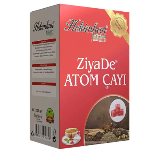 HEKIMHAN BITKISEL АТОМ Чай с прополисом, куркумой, имбирем ATOM 170 гр