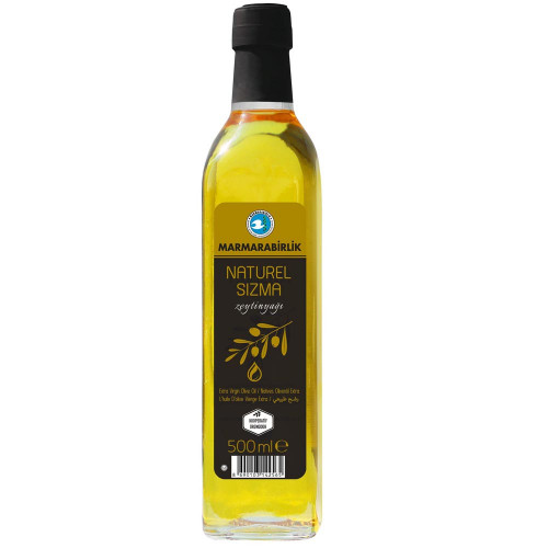 MARMARABIRLIK NATUREL SIZMA 500 мл, стекло, оливковое масло Extra Virgin
