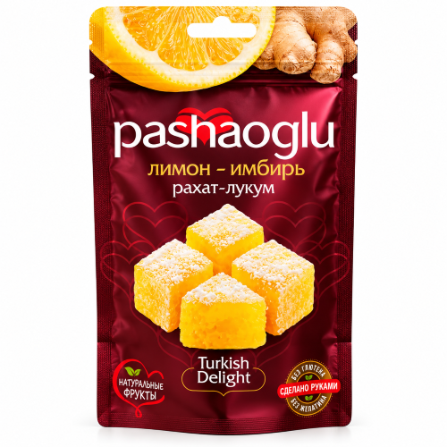 PASHAOGLU Рахат-лукум 150 г лимон-имбирь