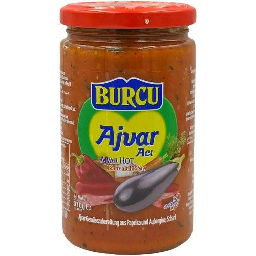 BURCU Балканский Соус для завтрака "Ажвар" не острый 310 гр