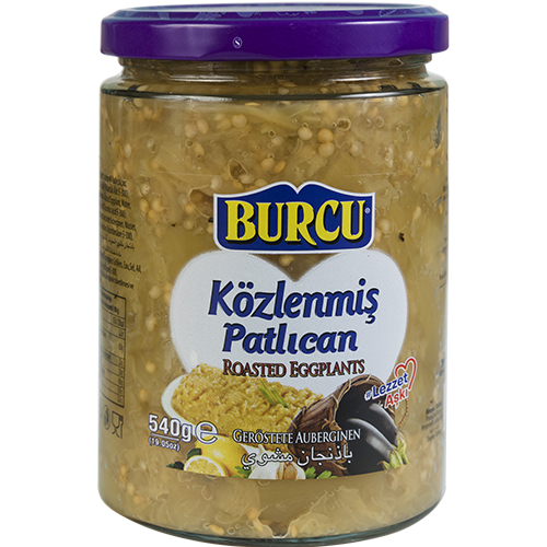 BURCU Печеные баклажаны на гриле 540 гр (KOZLENMIS PATLICAN 1/12)