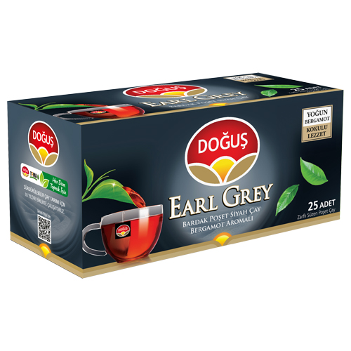 DOGUS Чёрный чай EARL GREY 25 пакетиков