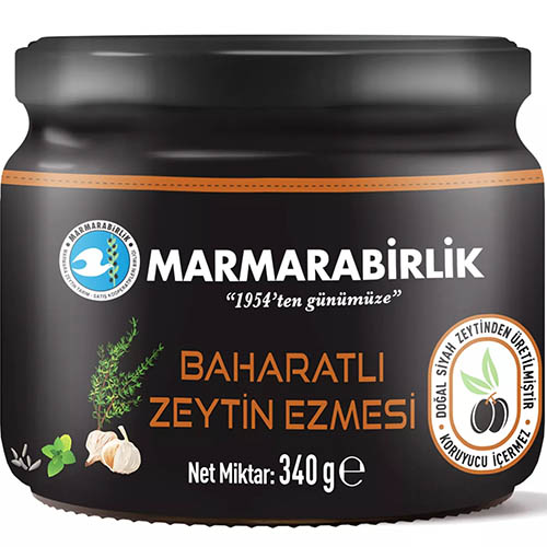 MARMARABIRLIK Оливковая паста с приправами 340 гр