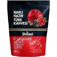 SHAZEL 200 гр растворимый Турецкий кофе с гранатом (NARLI HAZIR TURK KAHVESI 1/18)