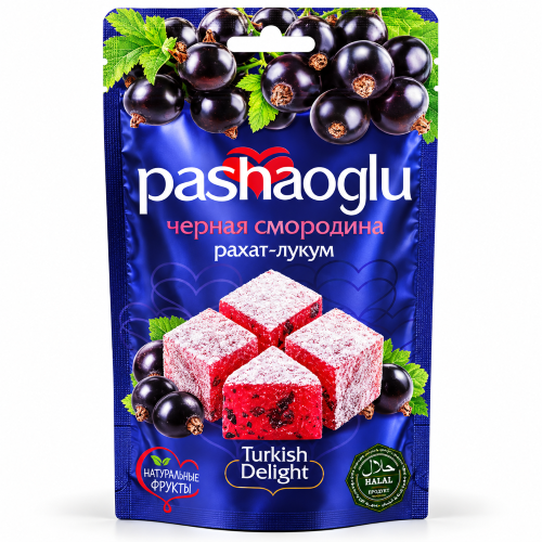 PASHAOGLU Рахат-лукум 150 г с чёрной смородиной