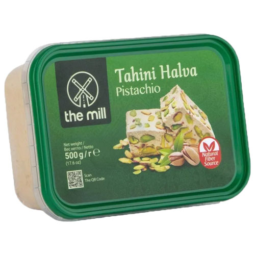 THE MILL Кунжутная халва 500 гр с фисташками