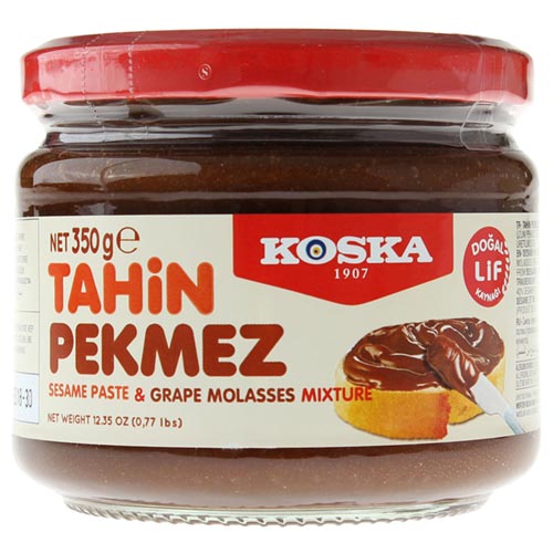 KOSKA Кунжутная паста и виноградный пекмез 350 гр (TAHIN & UZUM PEKMEZI 1/12)