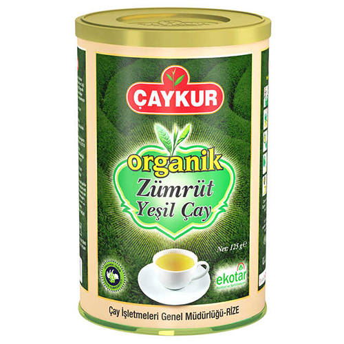 CAYKUR ORGANIK ZUMRUT "ИЗУМУРД" зелёный чай органический 125 гр