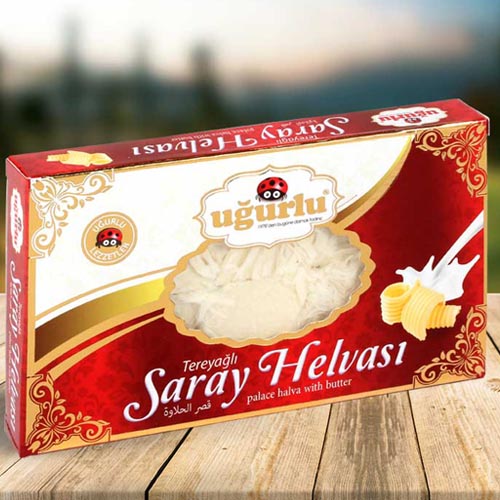 UGURLU Пишмание "Дворцовая" 100 гр (SARAY HELVA 1/24)