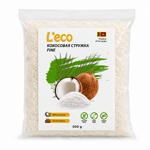 LECO Кокосовая стружка мелкая 500 г