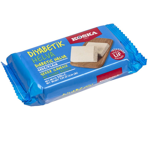 Кунжутная халва для диабетиков 200 гр классическая KOSKA