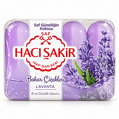 HACI SAKIR Мыло 280 г Лаванда (70 г * 4шт)