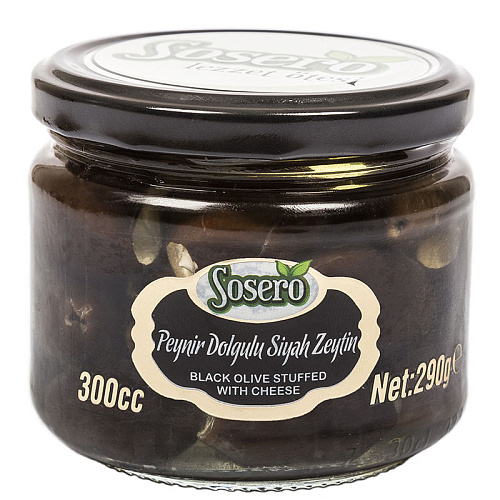 SOSERO Маслины фаршированные сыром 290 гр