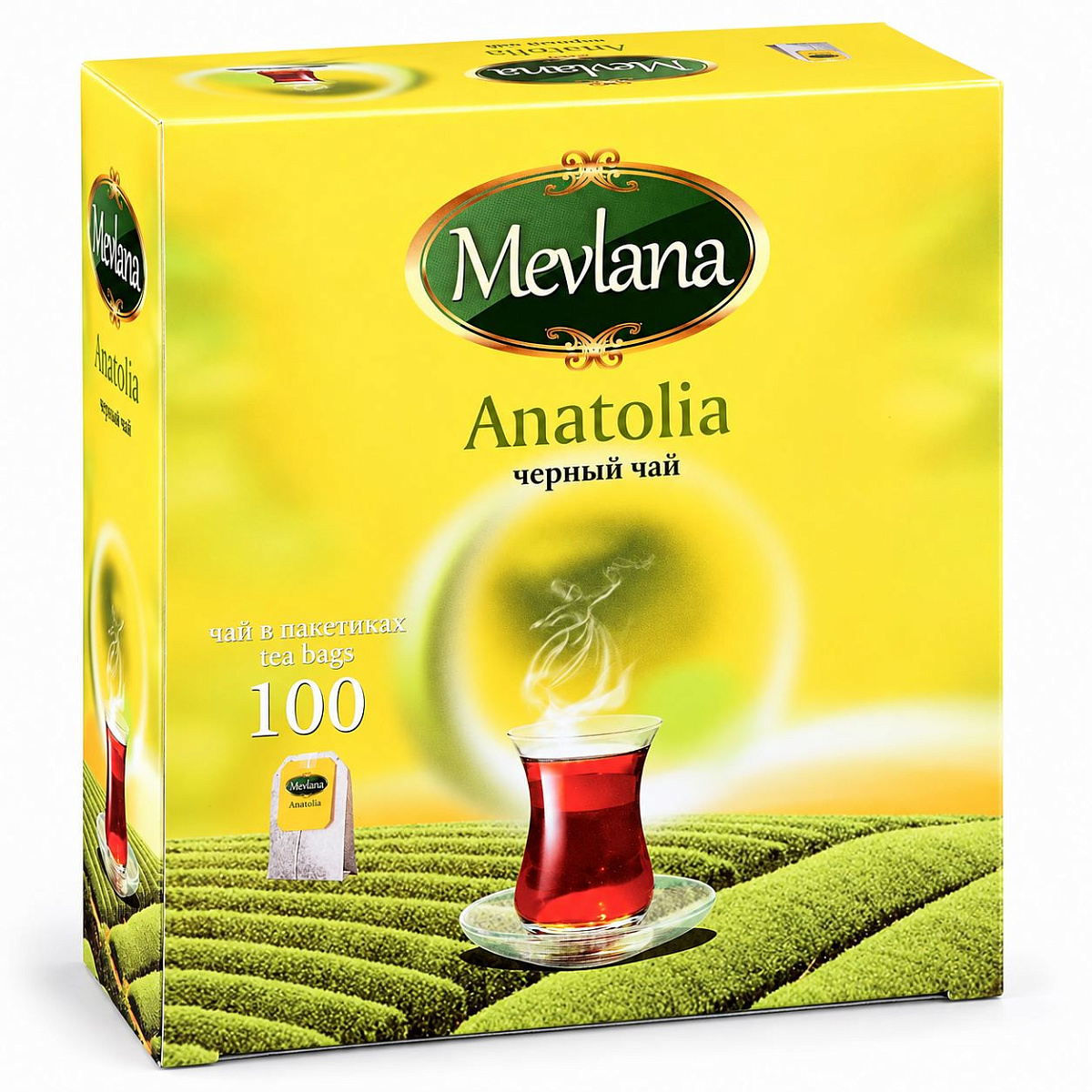 MEVLANA ANATOLIA черный чай в пакетиках 100 шт