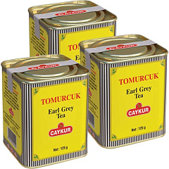 CAYKUR TOMURCUK "EARL GREY" чёрный чай заварной 125 гр