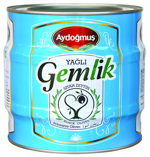 AYDOGMUS Вяленые маслины, слабосоленые, "Гурман" 1.8 кг, калибровка L/M 231-290 шт/кг