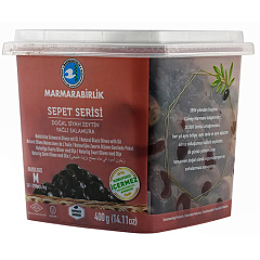 MARMARABIRLIK Серия SEPET, калибровка М, 400 гр, вяленые маслины