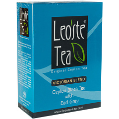 LEOSTE  VICTORIAN BLEND черный чай 200 гр Берамот