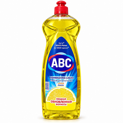 ABC Средство для мытья посуды «Лимон», 750 мл