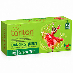 TARLTON 25 пакетиков. Зелёный чай "Королева Танца" DANCIN QUEEN