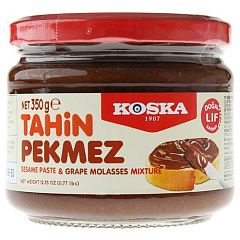 KOSKA Кунжутная паста и виноградный пекмез 350 гр (TAHIN & UZUM PEKMEZI 1/12)