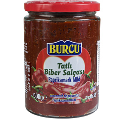 BURCU Перцовая паста 600 гр, сладкая